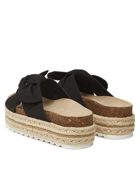 DeeZee Espadrile DeeZee CT0626-16 Črna
