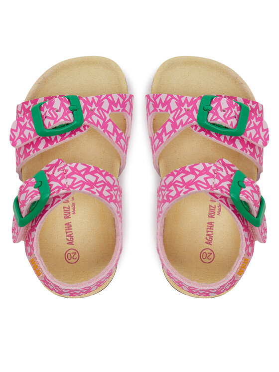 Agatha Ruiz de la Prada Босоніжки Agatha Ruiz de la Prada 252943 M Рожевий