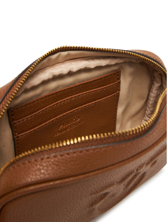 PINKO Torebka PINKO Pelle Bottalata AI 25-26 PCPL 105354 A29Q Brązowy