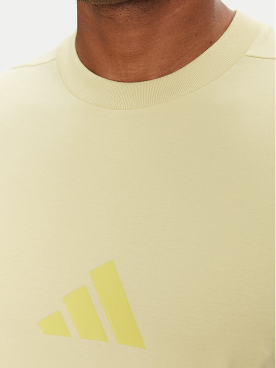 adidas adidas T-shirt Z.N.E. JD5981 Giallo Regular Fit