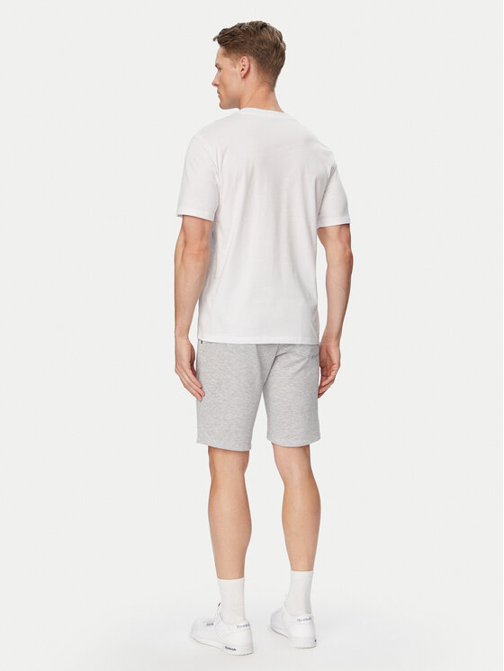 Jack & Jones Jack & Jones Conjunto de camiseta y pantalones cortos Brandon 12298184 Blanco Regular Fit