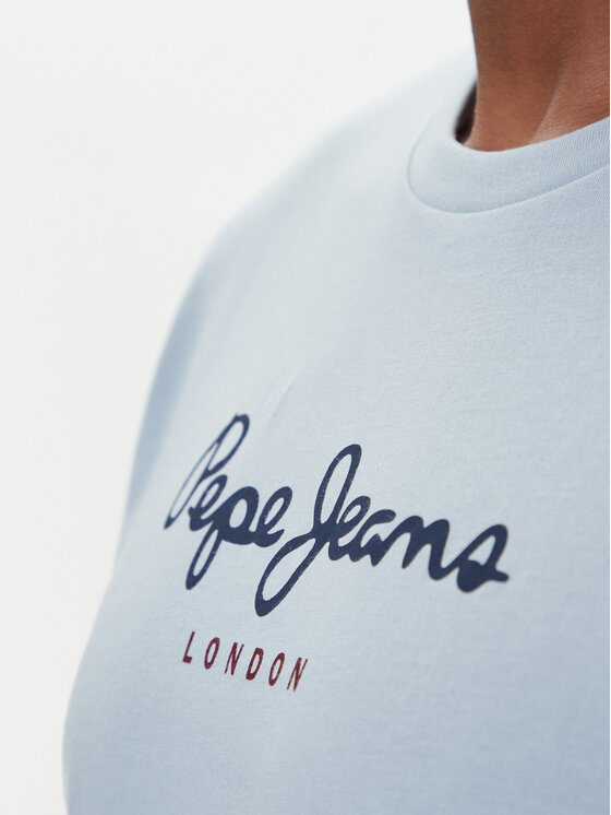 Pepe Jeans Pepe Jeans Camiseta Eggo N PM509979 Azul Regular Fit