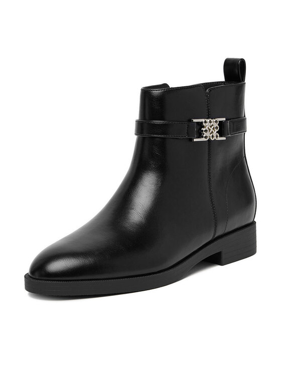 Nine West Polokozačky Nine West CEO-NADIM-01 Černá