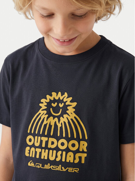 Quiksilver Quiksilver Футболка Ev Spot On EQKZT03571 Cиній Regular Fit