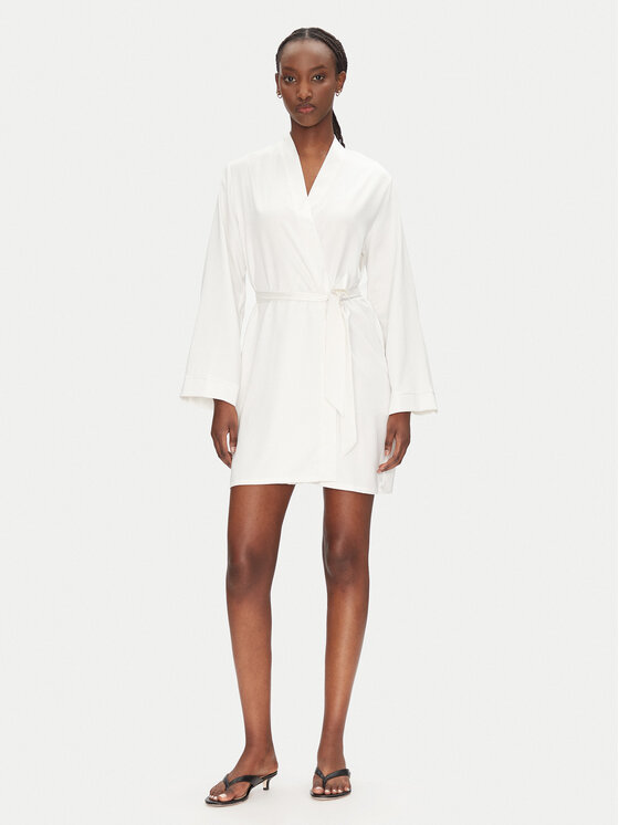 Hunkemöller Hunkemöller Халат Bridal 302071 Білий