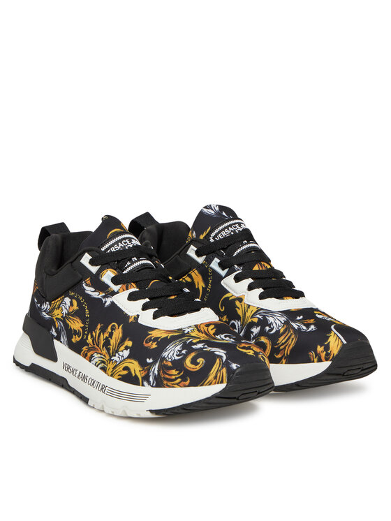 Versace Jeans Couture Снікерcи Versace Jeans Couture 78YA3SA1 Чорний