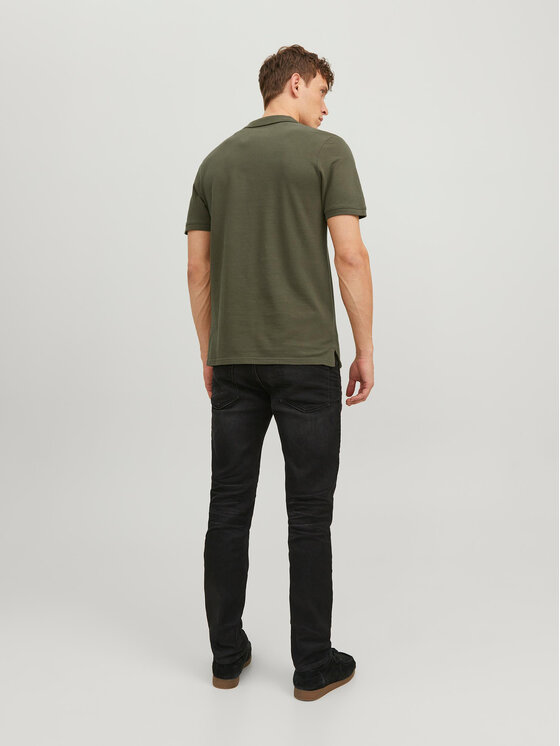 Jack & Jones Jack & Jones Polo majica Basic 12136516 Zelena Slim Fit