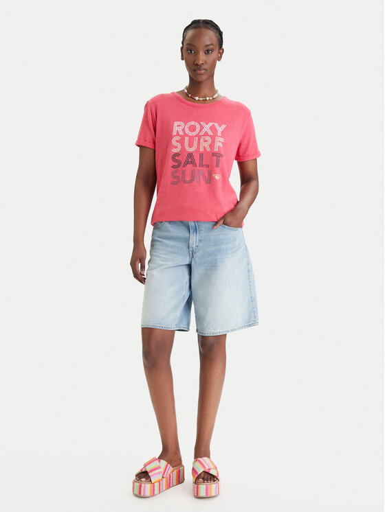 Roxy Roxy Camiseta ERJZT06024 Rosa Regular Fit
