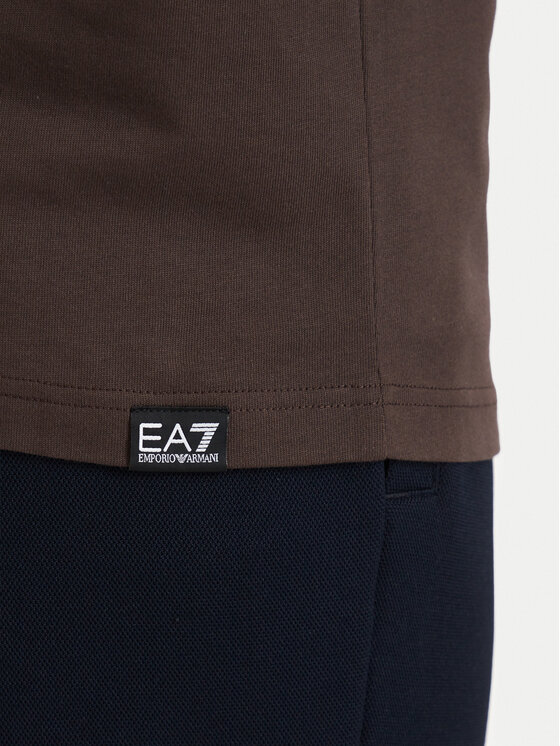 EA7 Emporio Armani EA7 Emporio Armani Camiseta 7M002131 AF12957 U6027 Marrón oscuro Regular Fit