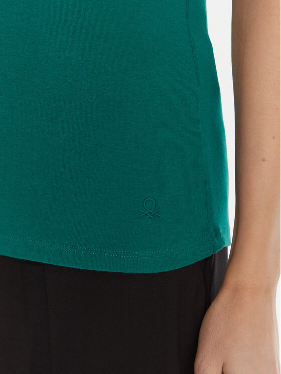 United Colors Of Benetton United Colors Of Benetton Футболка 3GA2E16A0 Голубий Regular Fit