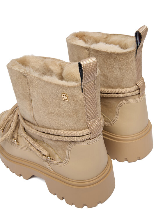 Tommy Hilfiger Sniega zābaki Tommy Hilfiger FW0FW08996 Bēšs