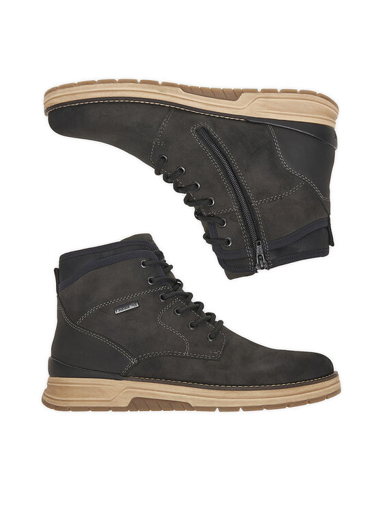 Rieker Šnurovacia obuv Rieker CEO-32331-45 Sivá