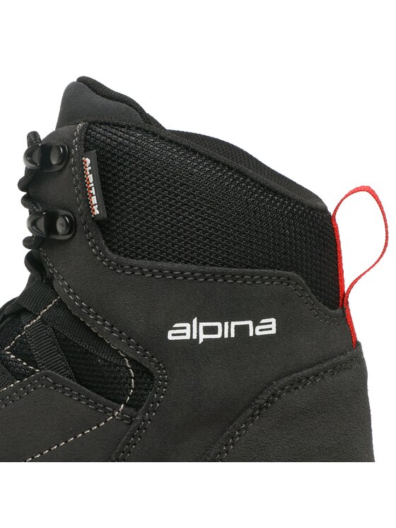 Alpina Трекінгові черевики Alpina Tacker Mid 627D-2 Чорний
