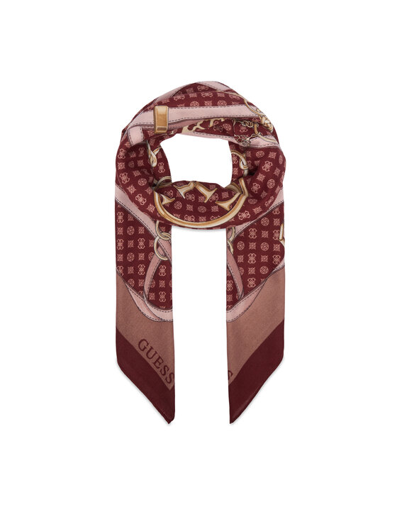 Guess Хустка Guess AW5679 POL03 Бордовий