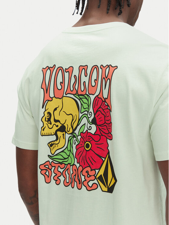 Volcom Volcom Футболка Tooflow A3512551 Зелений Classic Fit