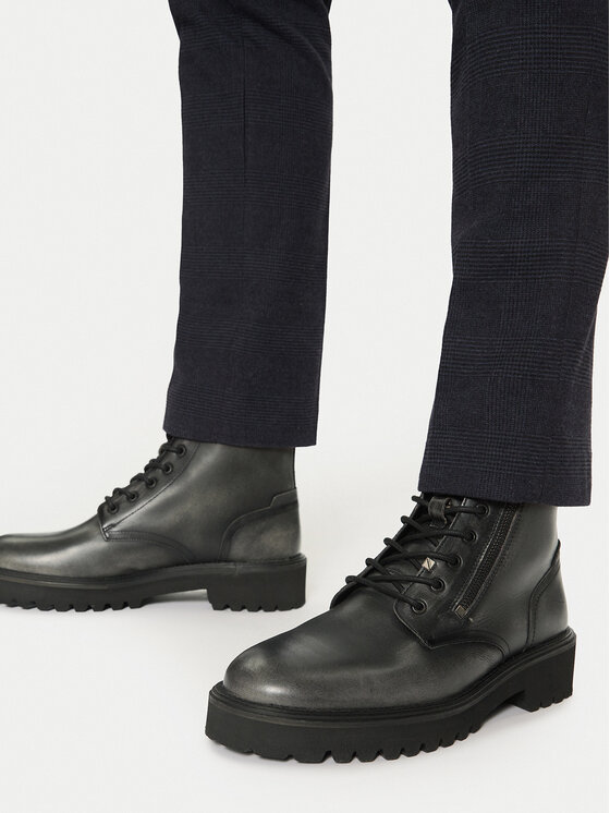 Pepe Jeans Outdoorová obuv Pepe Jeans Durham Rub PMS50253 Čierna