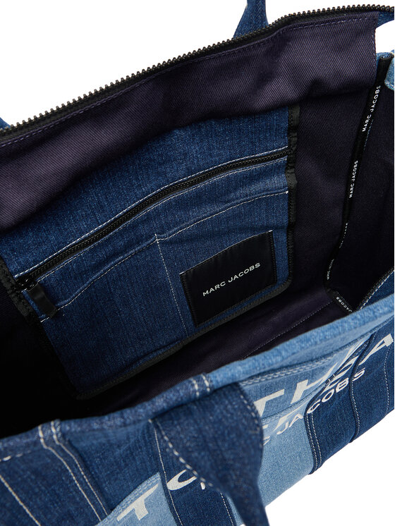 Marc Jacobs Дамска чанта Marc Jacobs The Denim Large Tote Bag H018M06FA21 Син