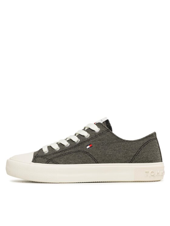 Tommy Hilfiger Sneakers Tommy Hilfiger Low Cut Lce-Up T3X9-32827-0890 S Μαύρο