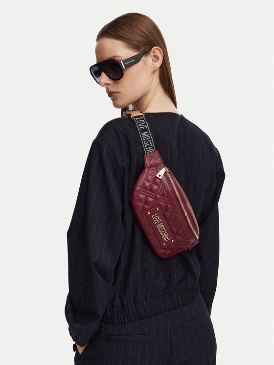 LOVE MOSCHINO Marsupio﻿ LOVE MOSCHINO JC4003PP1PLA0552 Bordeaux