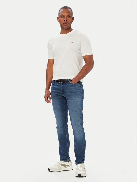 HUGO HUGO Camiseta Dero222 50466158 Crema Regular Fit