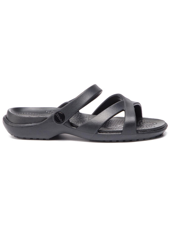 Crocs Чехли Crocs Meleen Crossband Sandal 205472 Черен