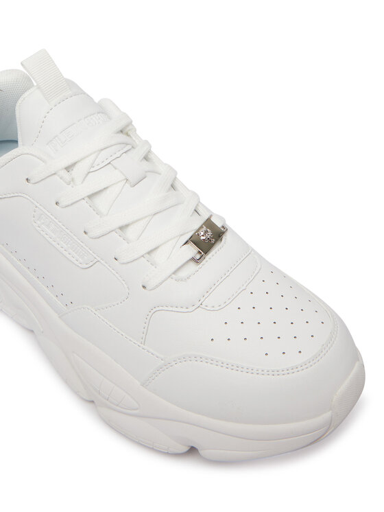 Plein Sport Sneakers Plein Sport FAES USC0855 SLE004N Alb