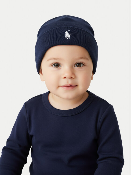 Polo Ralph Lauren Czapka Polo Ralph Lauren 320552454003 Granatowy