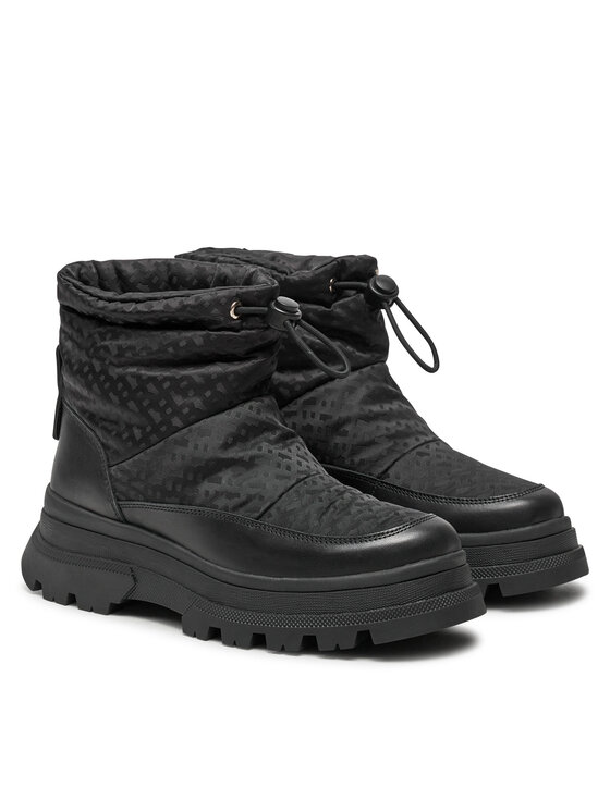 BOSS Ботильйони Boss Foster Bootie CBBNY 50523505 Чорний