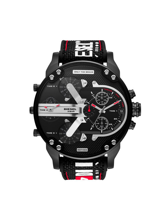 Diesel Zegarek Diesel Mr Daddy 2.0 DZ7433 Czarny