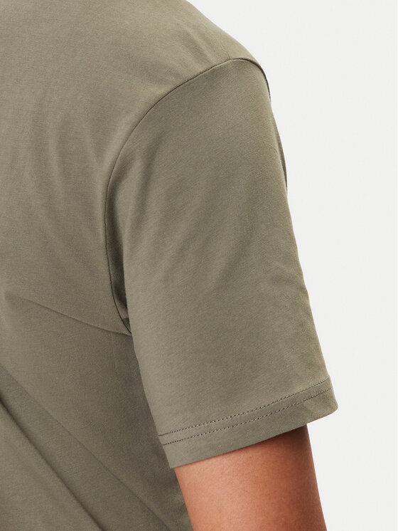 Napapijri Napapijri Camiseta S-Drapeau Ss NP0A891K Caqui Regular Fit