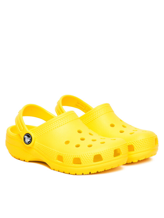 Crocs Παντόφλες Crocs Classic Clog K 206991 Κίτρινο