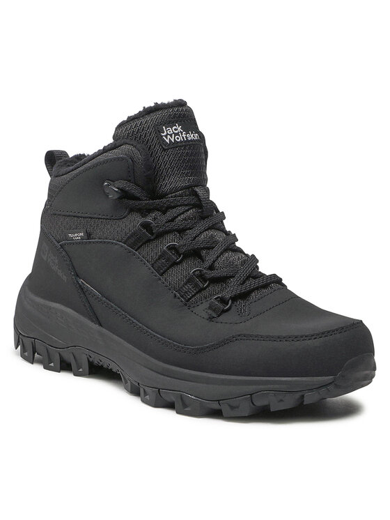 Jack Wolfskin Trekingová obuv Jack Wolfskin Everquest Texapore Mid M 4053611 Černá