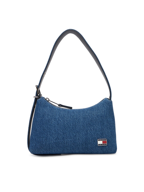 Tommy Jeans Torebka Tommy Jeans Tjw Cool Denim Shoulder Bag AW0AW17877 Niebieski