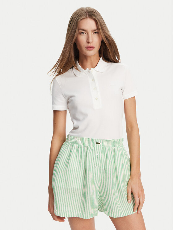Lacoste Lacoste Поло PF5462 Білий Slim Fit