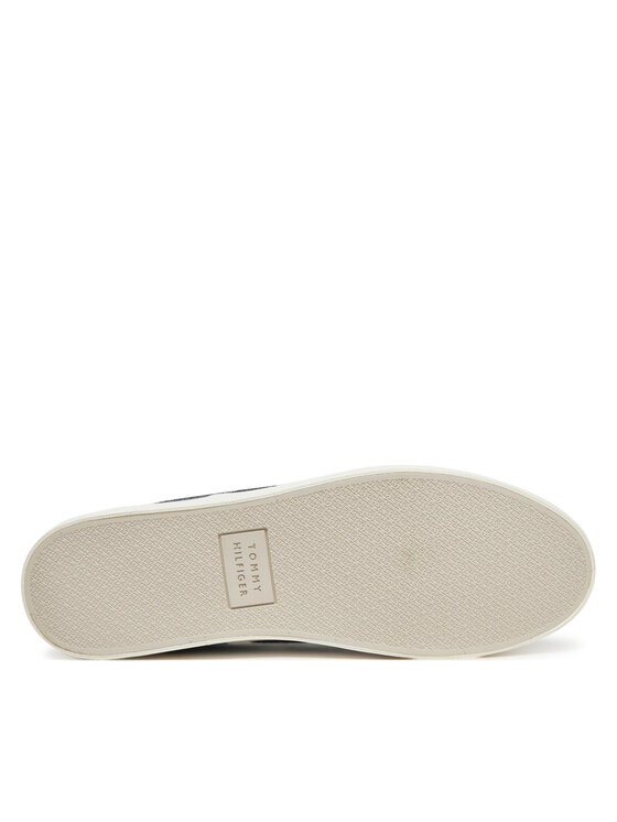 Tommy Hilfiger Tenisky Tommy Hilfiger Th Hi Vulc Low Slip On Ch FM0FM05390 Modrá