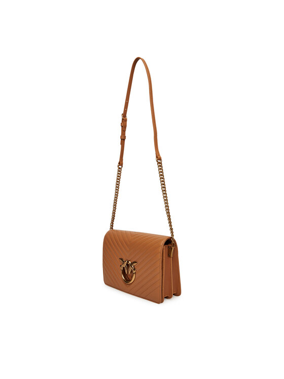 PINKO Borsetta PINKO Love Click Classic PE 25 PLTT 100063 A0GK Marrone