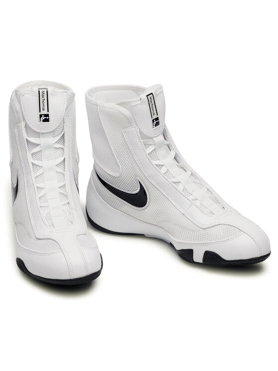Nike Boty do posilovny Nike Mid Boxing Shoe 333580 101 Bílá