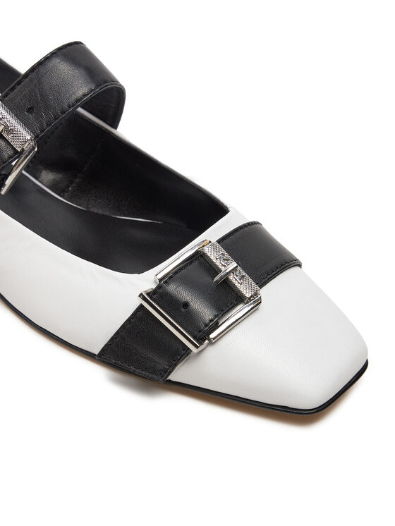 KARL LAGERFELD Балетки KARL LAGERFELD Konnie KL40186 Білий