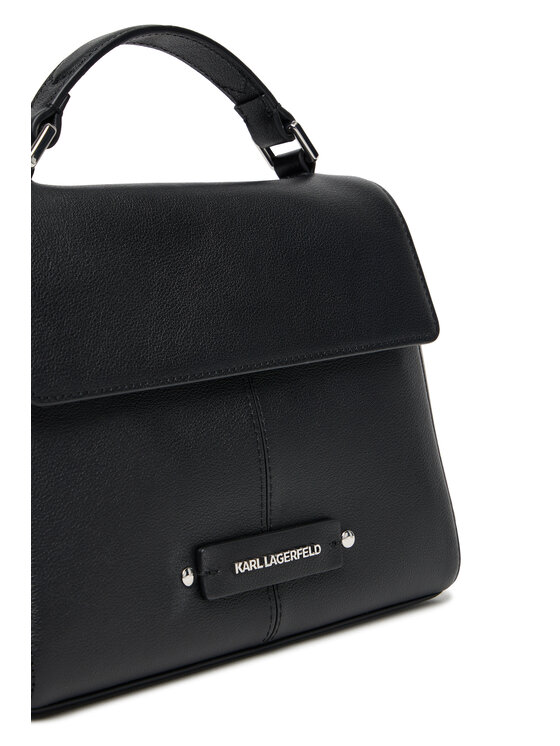KARL LAGERFELD Ročna torba KARL LAGERFELD A3W30338 Črna