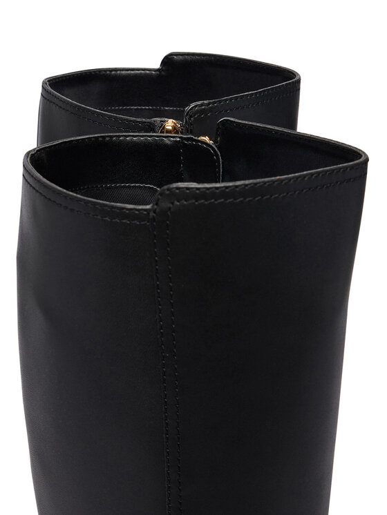 LAUREN RALPH LAUREN Stivali al ginocchio LAUREN RALPH LAUREN Brooke II Calfskin Tall Boot 802974383004 Nero