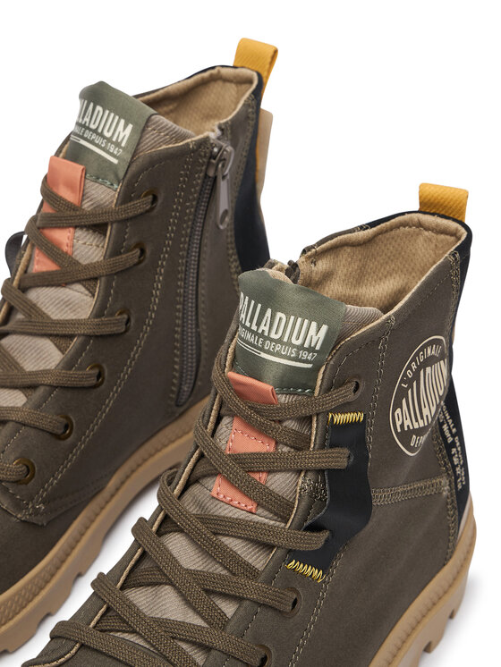 Palladium Turistická obuv Palladium Pampa Hi Layer Zip 09549-282-M Hnědá