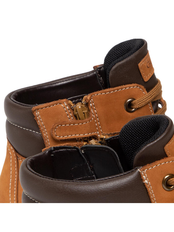 Geox Turistická obuv Geox J Shaylax B. B J16FAB 032BC C0930 D Hnědá