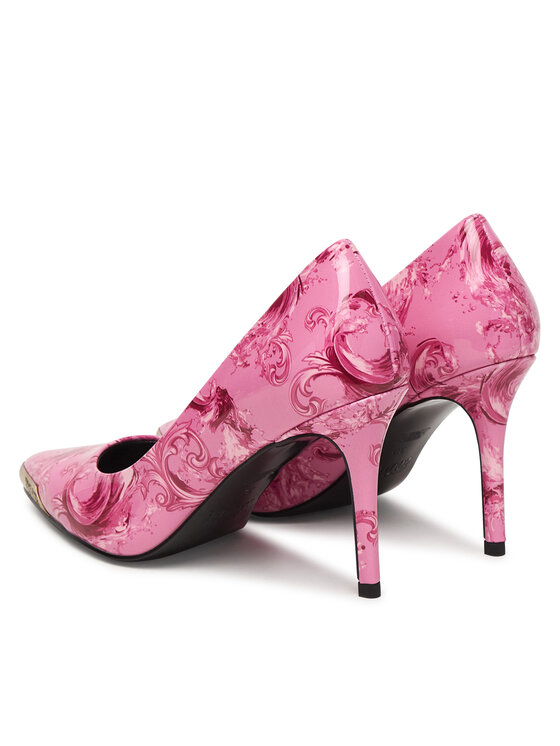 Versace Jeans Couture Туфлі на шпильці Versace Jeans Couture 80VA3S50 ZS366 499 Рожевий