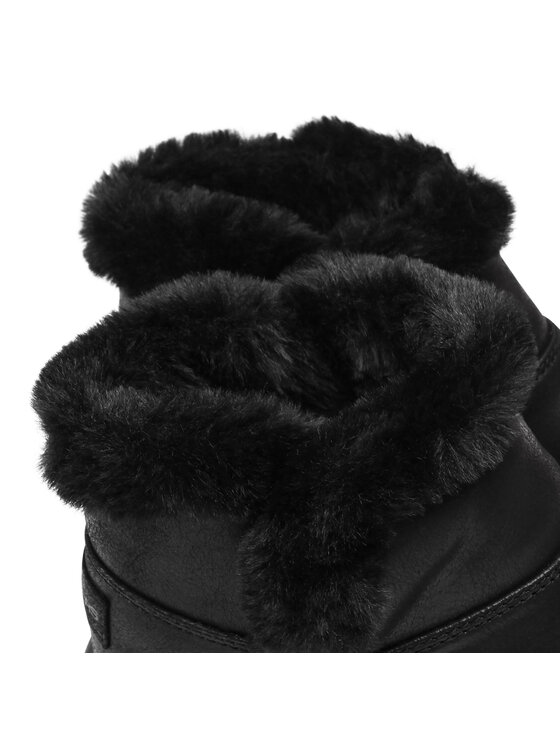 Skechers Īsie zābaki Skechers Endeavor 144013/BBK Melns