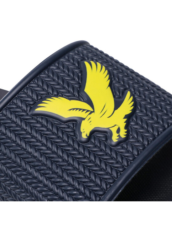 Lyle & Scott Nazouváky Lyle & Scott Easy Slide FW1407 Tmavomodrá