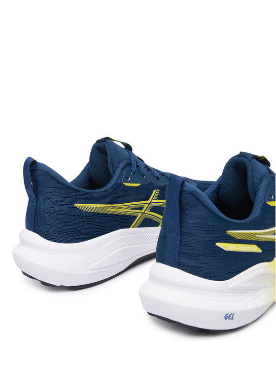 Asics Běžecké boty Asics Gt-1000 14 Gs 1014A382 Tmavomodrá