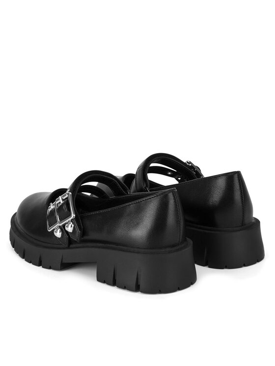 DeeZee Loafersy DeeZee CS5907-20 Czarny