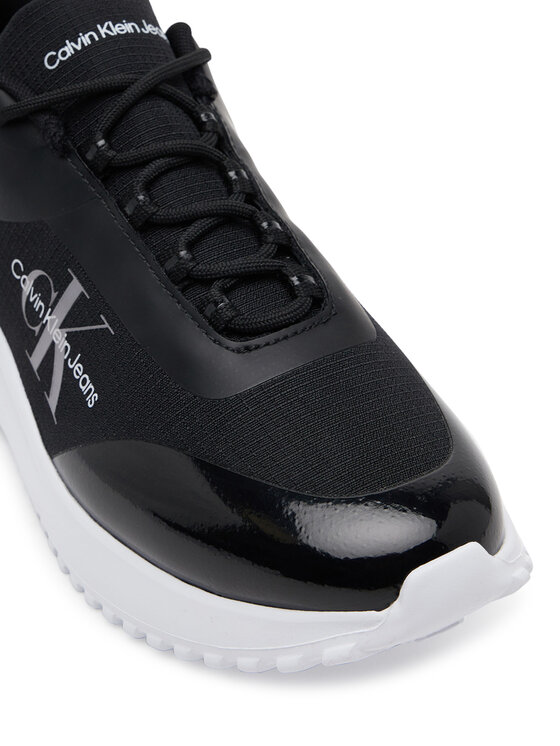 Calvin Klein Jeans Sportcipők Calvin Klein Jeans Eva Runner Low Lace Mix Ml Wn YW0YW01442 Fekete