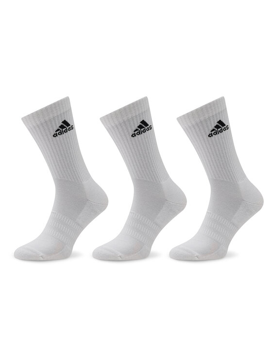 adidas Dlhé ponožky adidas Cushioned Crew Socks 3 Pairs HT3446 Biela