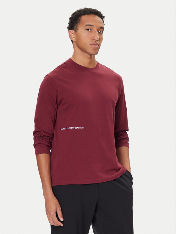 United Colors Of Benetton United Colors Of Benetton Сорочка-піжама 30964M021 Бордовий Regular Fit